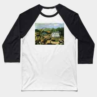 grandma moses - Hotel Baseball T-Shirt